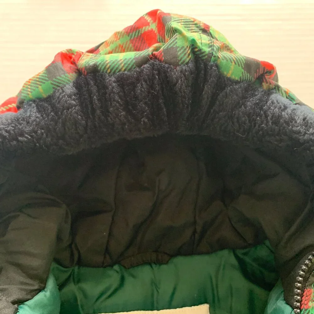 Ski + Fun Vintage Ski Jacket Puffer Insulated Retro sz 6x girls green hooded